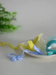 Klip Rantai Penjepit Empeng Rantai Dot Bayi Tali Gantungan Empeng