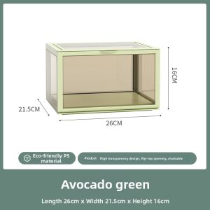 Acrylic Transparent Dustproof Shoe Box