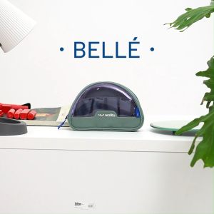 Wallts Belle Pump Cheeks - Pouch Organizer Make Up Skin Care Wanita