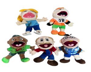 Jeffy Hand Puppet Toy Jeffys Zombie Boy Puppet Brinquedo Kawaii Stuffed Animal Jeffy Puppet Family Real Sml Doll Birthday Gift