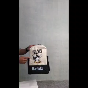 TAS RANSEL ANAK SEKOLAH GAMBAR ANOMALI TRALALELO TRALALA FREE NAME