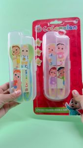 CoComelon Bendable Training Spoon and Fork