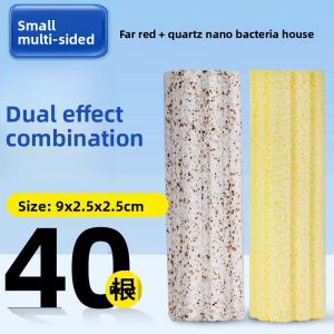 MONLEYTA | Aquarium Filter Material Nano Quartz Bacterial House Ceramic Ring Fish Breeding Aquatic Life Support Biochemical Cultivation Set
