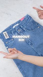 JINISO - Ultra Highwaist Cutbray Stretch Jeans 631 HANGOUT