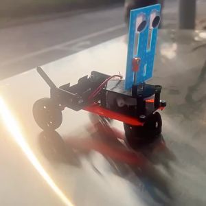 Childrens Science and Education Experiment Models DIY Obstacle Avoidance Robot Assembly Toys DIY Educational Gifts