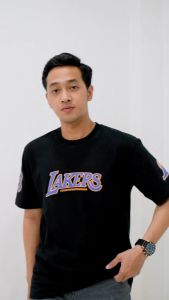 Otsky X 420 Father Kaos Pria Logo TwentyThree X BL7042WL Cotton 24s