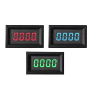 0.56 4-Digit Voltmeter voltage meter Gauge Dual-Range (0-100V / 100-3800V) Automatic Switching High-Voltage Voltage Monitor