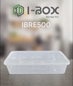 (10pcs) Bento Box 2-3-4 Division with Lid (Clear Hard Tray and Lid)