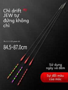 Không Dẫn Tự Cận Chiến Dày Dặn Điện Tử Phát Quang Ngày Đêm Kép Đổi Màu Siêu Dài Không Chì Bể Phao Câu Cá