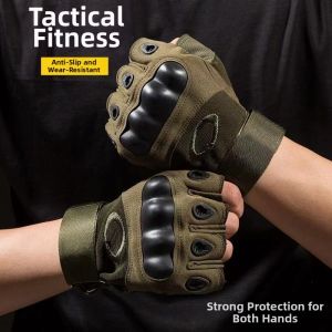 JIFANPAUL | Half-Finger Warm Tactical Gloves for Outdoor Activities and Riding
