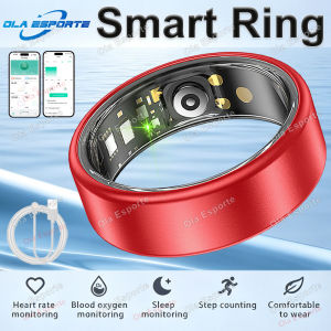 Fashion Smart Ring Heart Rate Health Monitor Pedometer Multiple Sports Modes IP68 Waterproof Smart Ring For Android IOS 2026 New