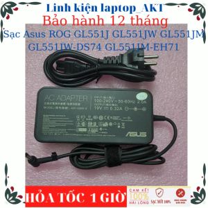 Sạc laptop Asus ROG GL551J GL551JW GL551JM GL551JW-DS74 GL551JM-EH71- Sạc 19V-6.32A-120W-ZIN chân thường(5.5*2.5mm)