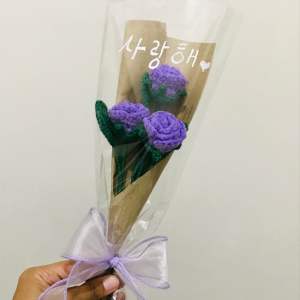 CROCHET MINI ROSES BOUQUET