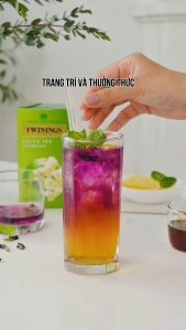 Combo 2 Trà xanh Túi Lọc Hương Hoa Nhài Twinings Green Tea Jasmine - Hộp 10 Gói 1.8G