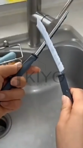 KIYO Sikat Pembersihan Celah Jendela Pintu Dengan Gagang Panjang / Sikat Pembersih Celah Ubin Toilet