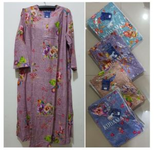 Gamis Jumbo Abaya Elegan Muslimah Kuda Mas Busui dan Bumil Friendly BISA COD