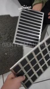 Car Pedal Foot Plate Tatakan Anti Slip Plat Injakan Karpet Besi Mobil
