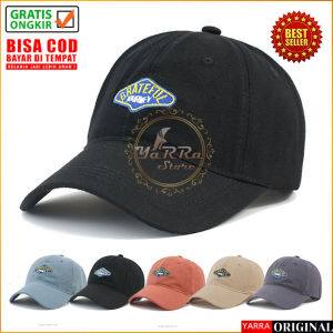 Topi Baseball Dewasa Aksen GRATEFUL JOURNEY Cap Distro Casual Olahraga Bahan Katun import TTS