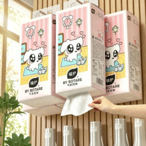 Botare | Hanging Facial Tissue Toilet Use