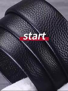 JIFANPAUL | Men New Leather Auto Buckle Belt