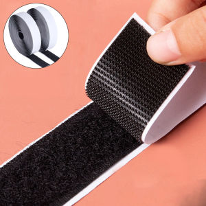Heavy Duty Self Adhesive Velcros Tape 5M | Extra Strong Sticky Back No-Sew Hook and Loop Fastener for DIY Home Craft