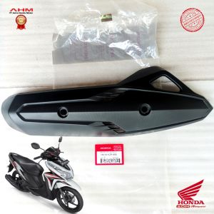 18318-KZR-600 Cover Tutup Knalpot Tameng Pelindung Knalpot Vario 125 Old 2012-2014