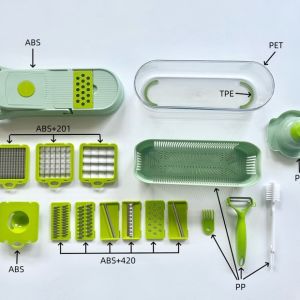Multi-functional Slicer for Home Use and Vegetable Salad