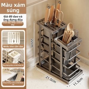 MUGG | Giỏ Đựng Dao Nhiều Mục đích Có Khe Thoát Nước