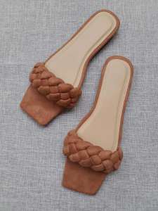 Carla(gamusa) flat Sandals