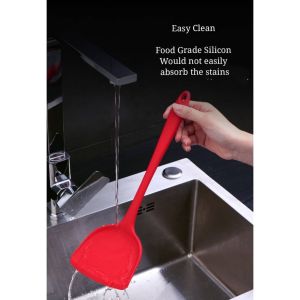 High temperature Resistant Household Cooking Silicone Spatula for Non-stick pan/耐高温家用不粘锅专用硅胶锅铲
