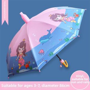 Portable Cute Childrens Umbrella Auto Open