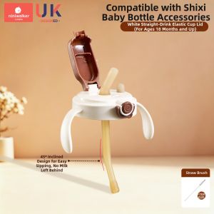 niniwalker | Training Sippy Lid With Straw Wide Opening