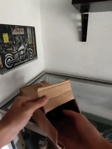 กระจกมอเตอร์ไซค์ ทรงนโปเลียน สีเงิน สามารถปรับได้ ใส่มอเตอร์ไซค์ได้ทุกรุ่น ครบชุดพร้อมติดตั้ง