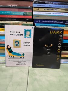 sepaket 2 buku Dark PSYCHOLOGY dan The art of STOICISM