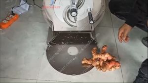 Máy thái lát củ quả chạy điện và quay tay 2 trong 1