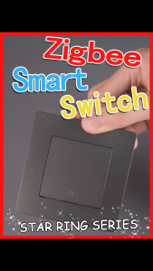 MOES Star Ring Switches ZigBee3.0 Tuya Smart Push Button Light / Scene Switch Smart Life APP Remote Control Alexa Google Voice