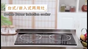 Induction Cooker Double Head 220V 4000W Countertop Double Burner Portable Double Induction Cooktop -Paez Official