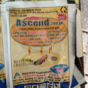 Trừ rầy bọ trĩ rệp sáp ASCEND 20SP - gói 8gam