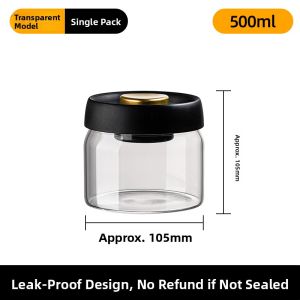 Myonly | Vacuum Seal Jar Glass Storage Container