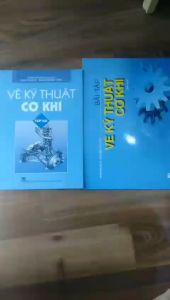 Sách - Combo Vẽ kỹ thuật cơ khí tập 2 + bài tập (DN)