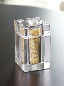 กล่องใสเก็บแท้งแก้วคริสตัลระดับไฮเอนด์ กล่องใสเก็บแท้งแบบสร้างสรรค์สำหรับใช้ในบ้านหรูหรา กล่องใสเก็บแท้งแบบพกพาสำหรับใช้ในธุรกิจและโรงแรม