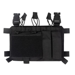 DOPE กระเป๋าด้านหน้า Double Stack ท้อง Fanny Pack ยุทธวิธี Airsoft Triple Mag สําหรับ FCPC FCSK การล่าสัตว์เสื้อกั๊ก