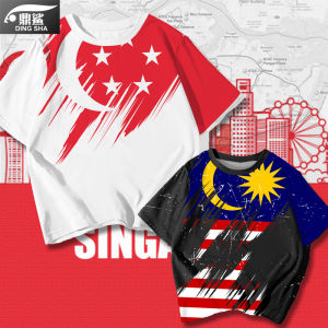 Southeast Asia Thailand Vietnam Singapore Malaysia Tour Group Quick-Drying T-shirt T-shirt Men and Women Half Sleeve