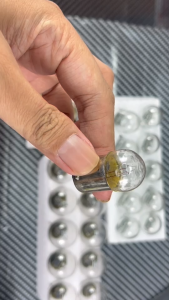 หลอดไฟเลี้ยวมอเตอร์ไซค์ G18 12V 5W หลอดกลม 1จุด เขี้ยวตรง ราคาส่งถูกๆ ราคาส่ง หลอดไฟเลี้ยว