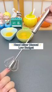 Alat Pengocok Telur Beater Bahan Stainless Steel Adonan Kue Susu Serbaguna HARGA TERMURAH PROMO !!!