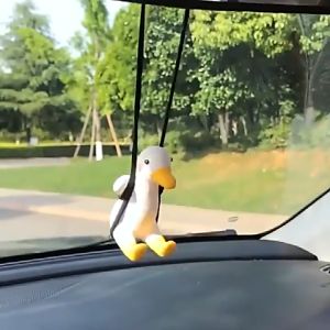 Panduan Membeli Gantungan Kaca Spion Tengah Mobil Bentuk Bebek Kecil Lucu Model Kartun