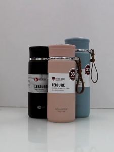 [450ML]SUS304 Stainless Steel Inner Liner Portable Handle Thermal Insulation Cup