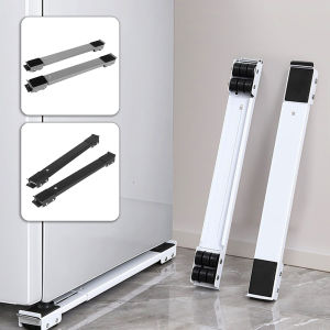 Extendable Movable Racks With BrakeAdjustable Furniture Moving Roller Wheels Base For Washing MachineFurniture Lifter