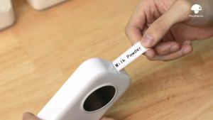 White Thermal Label Sticker For Phomemo D30/D30/Q30/Q30S/Q31 Printer3 Rolls Per Box