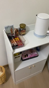 Rak Dapur Bufet Kabinet Dapur Lemari Dapur Minimalis Rak Penyimpanan Lemari Kabinet Kayu